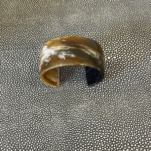 Natural Horn cuff bracelet